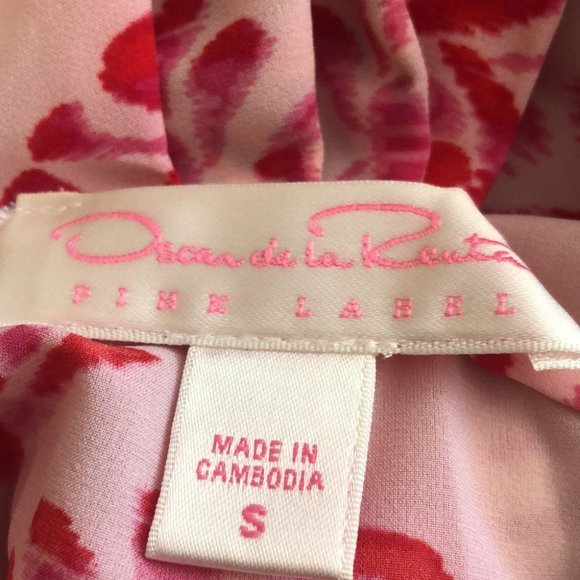 💕OSCAR DE LA RENTA💕IKAT FUSION CHEMISE💕 - Picture 9 of 9